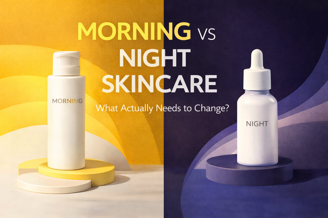 Morning vs. Night Skincare: What Actually Needs to Change?