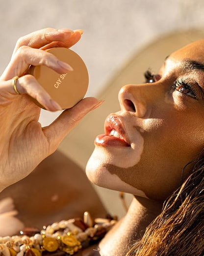 Cay Skin Deepwater Nourishing Lip Mask – Sleeping Mask for Overnight Repair & Hydration with Vitamin E + Shea Butter – Non-Sticky, Clear Formula in Signature Vanilla Brown Sugar Flavor – 0.7 oz