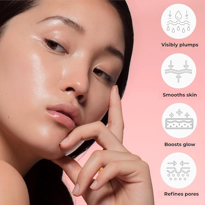 Sampar Hydrafuse Collagen 4 Hours or Overnight Mask – Korean Skincare for Radiant, Smooth Skin | Anti-Aging Face Mask with Ultra-Potent Collagen to Reduce Wrinkles, Tighten Pores & Boost Glow (4-Pack)